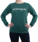 Women's crew-neck sweatshirt, Ethically made in USA.