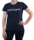 Women's crewneck 100% organic cotton T-shirt, Ethically made in USA.