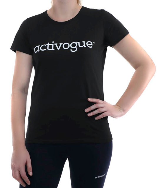 Women's crewneck 100% organic cotton T-shirt, Ethically made in USA.